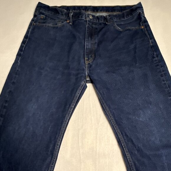 Levis 505 Denim Medium Wash Blue Jeans Men's 40 x 30 Excellent Condition - Picture 2 of 9
